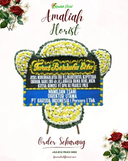 Papan Bunga Duka Jurangombo Utara